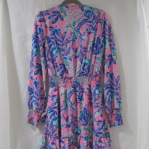 Lilly Pulitzer 00 Christina Stretch Dress Lil Jelly - Picture 6 of 6